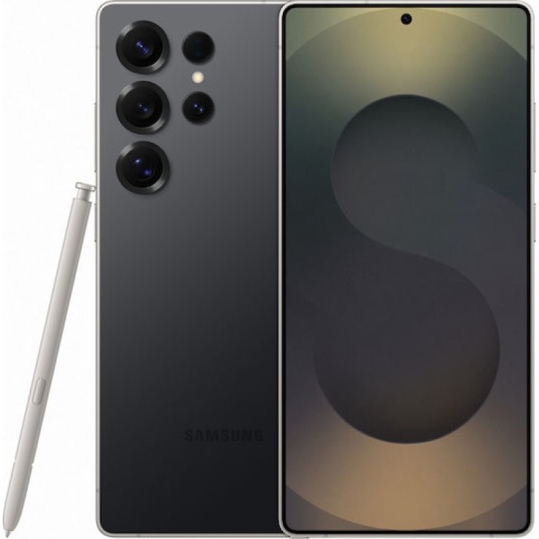 Samsung Galaxy S25 Ultra 5G (12GB/256GB) Black Titanium Εκθεσιακό NEW Open Box (Εργοστασιακή εγγύηση έως 21/02/27)